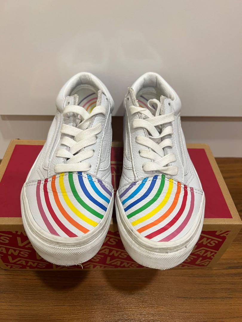 Rainbow vans sneakers store