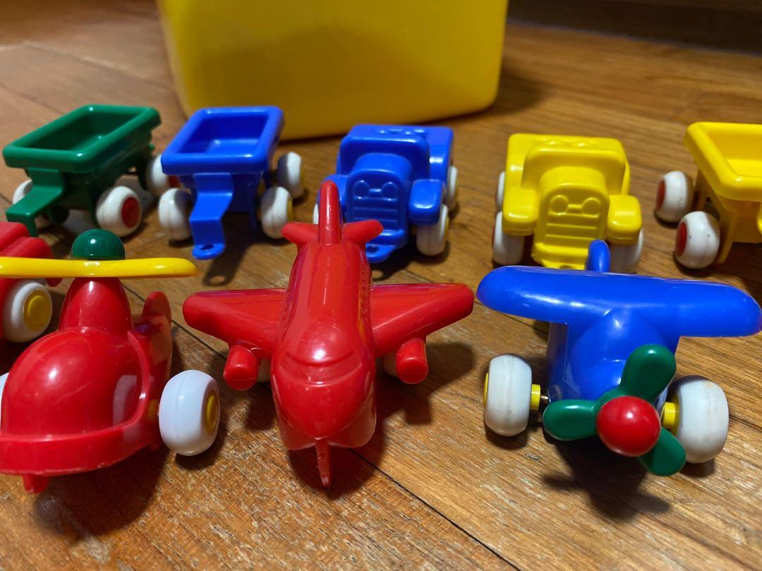 Vikings Toys mini Chubbiesmixed vehicles in bucket (13 pieces in total), Hobbies & Toys, Toys