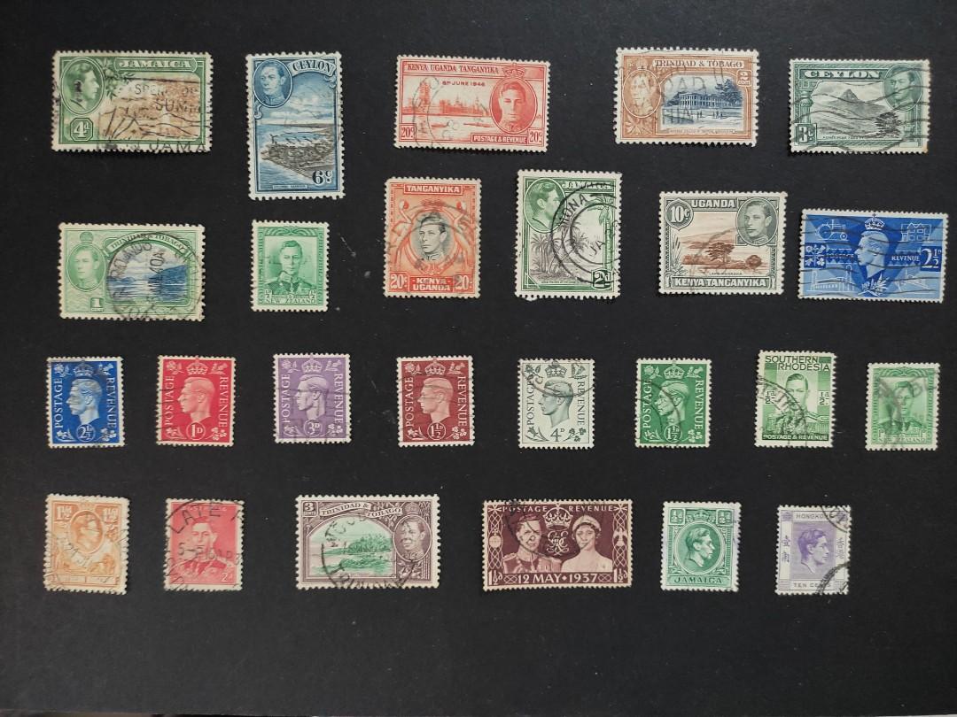 Vintage Stamps ( King VI ), Hobbies & Toys, Memorabilia