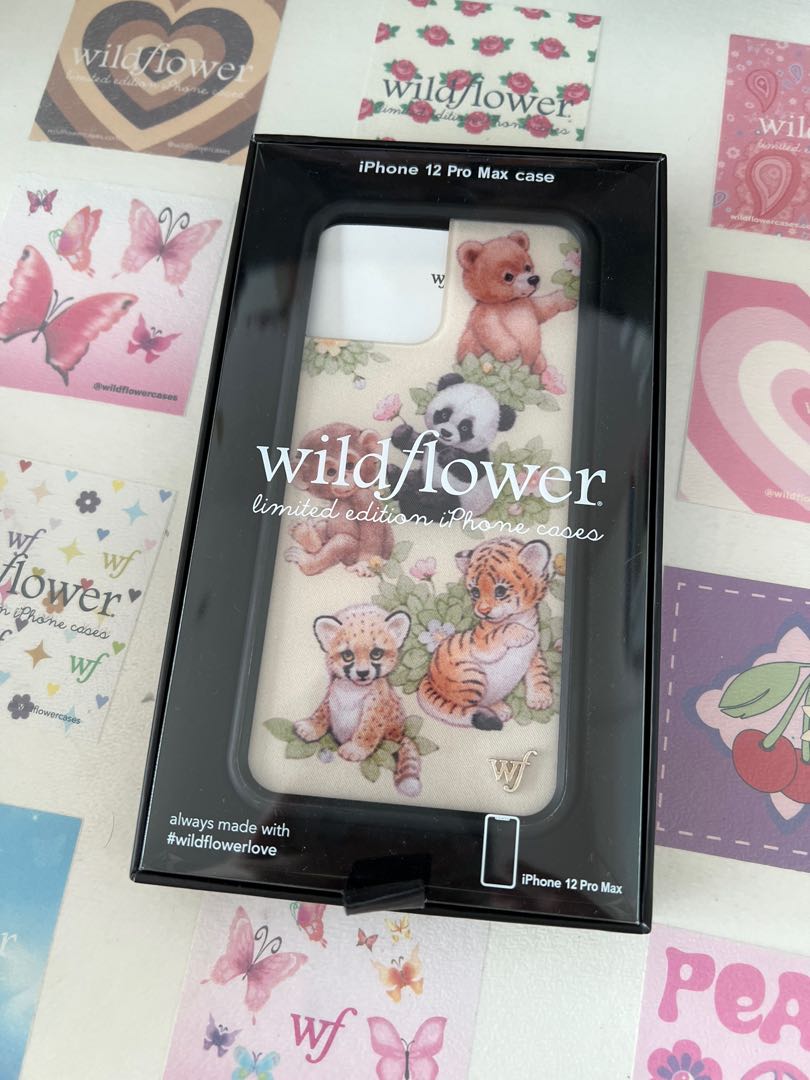 Wildflower Safari Babies iPhone 12 Pro Max Case, Mobile Phones