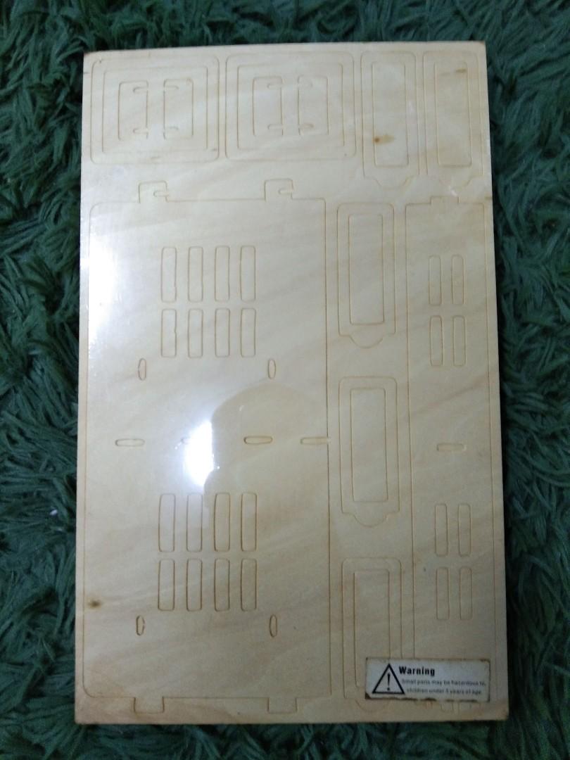 Woodcraft Construction Kit Gothic House, Hobbies & Toys, Toys & Games