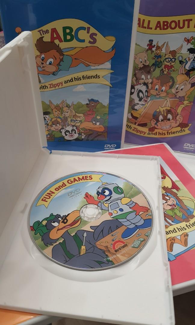 迪士尼美語世界World Family Zippy and his friends DVD set, 興趣及 