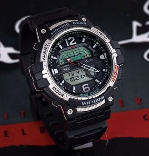WSC-1250H-1a. CASIO Fishing Assistant, Jump Hour Hand, Moon Age. Genuine Product with Warranty64235514820737110