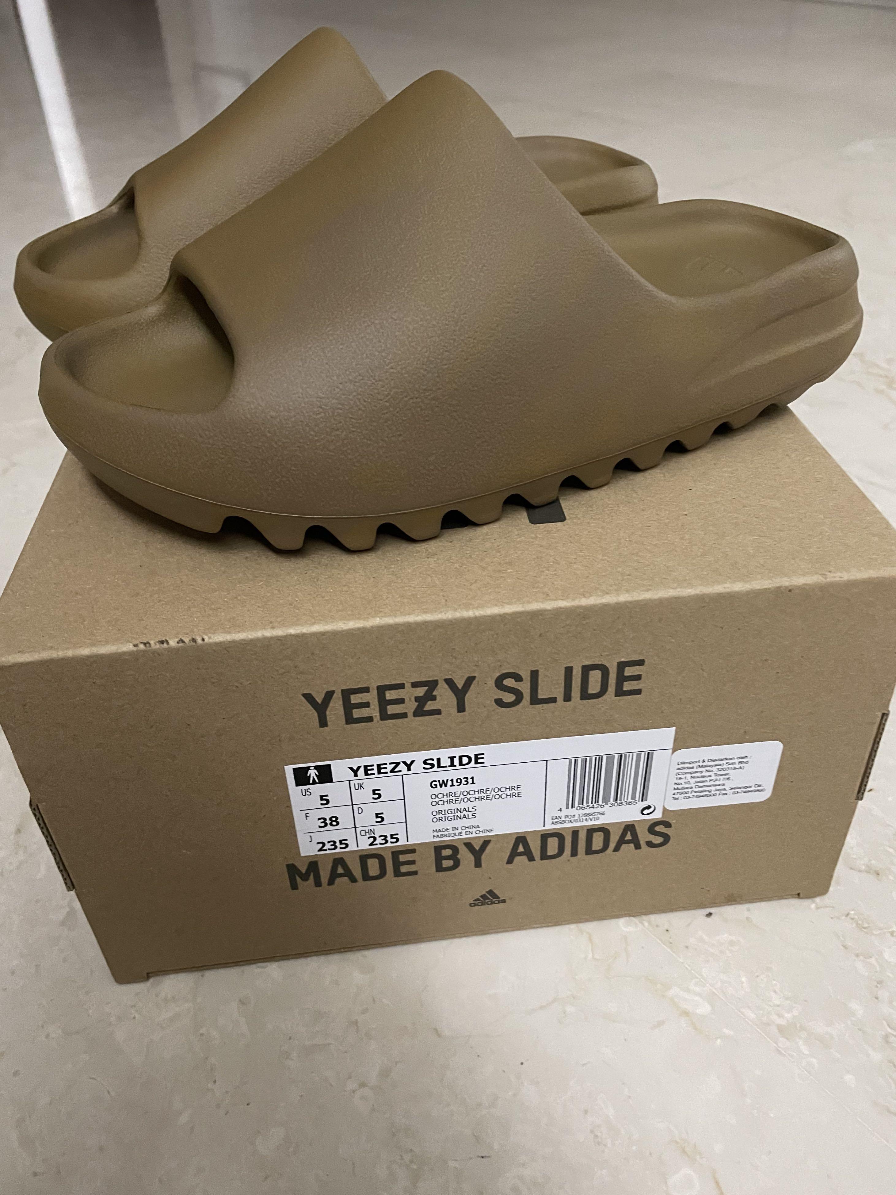 Yeezy slides sales womens size 7