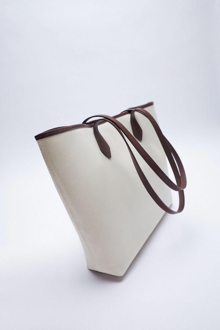 Zara initial tote 2025 bag