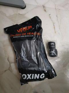 12oz Boxing Gloves and 2.5m Hand Wrap
