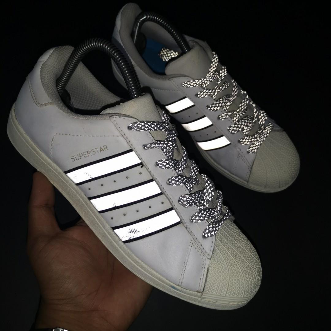 ✨CLEARANCE✨(7.5UK) Adidas Superstar "Reflective", Footwear, Sneakers Carousell