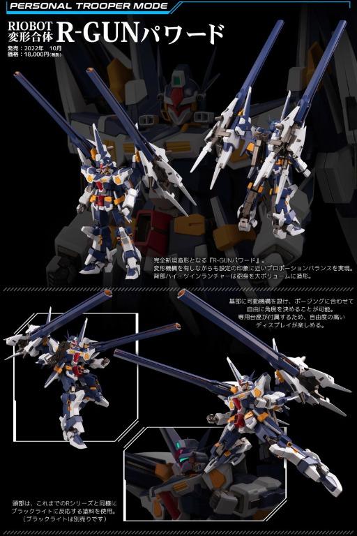 Sold Out - 千值練RIOBOT 變形合體SRX R-GUN 強化型/ Sentinel RIOBOT
