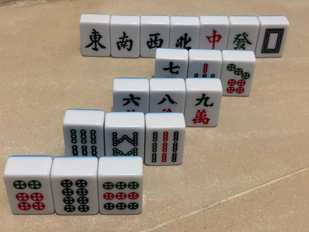 台灣麻雀台灣牌taiwan Mahjong 興趣及遊戲 玩具 遊戲類 Carousell