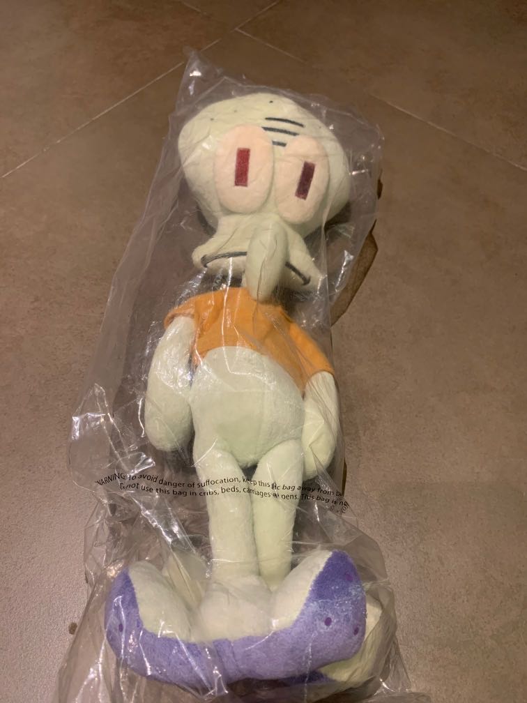 squidward mini plush