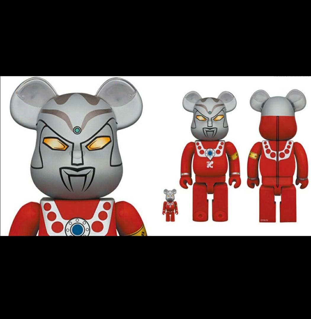 全新🔥旺角店現貨🔥Medicom Ultraman Leo Bearbrick 100% + 400