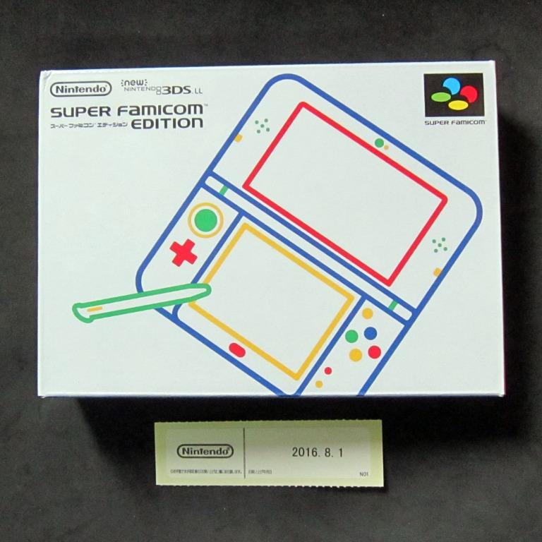 全新New 3DS LL 超級任天堂版SFC SF 主機Brand New Super Famicom