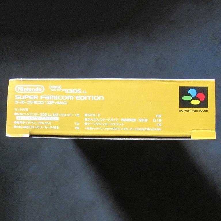 全新New 3DS LL 超級任天堂版SFC SF 主機Brand New Super Famicom