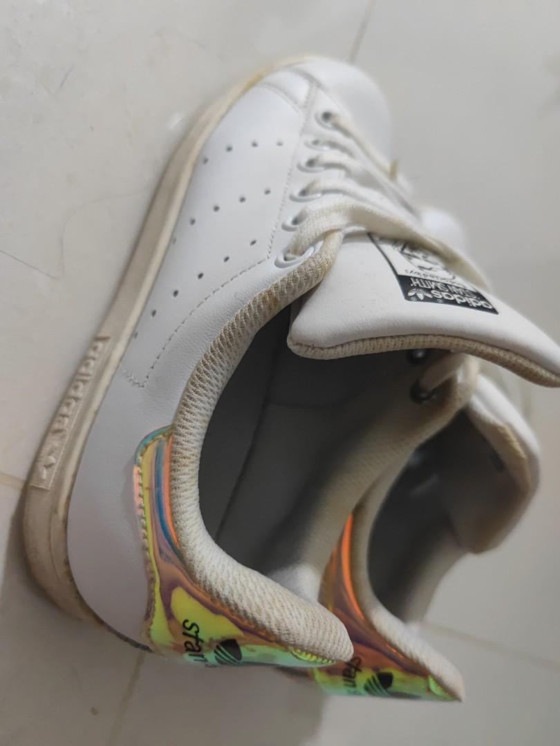 stan smith holographic shoes
