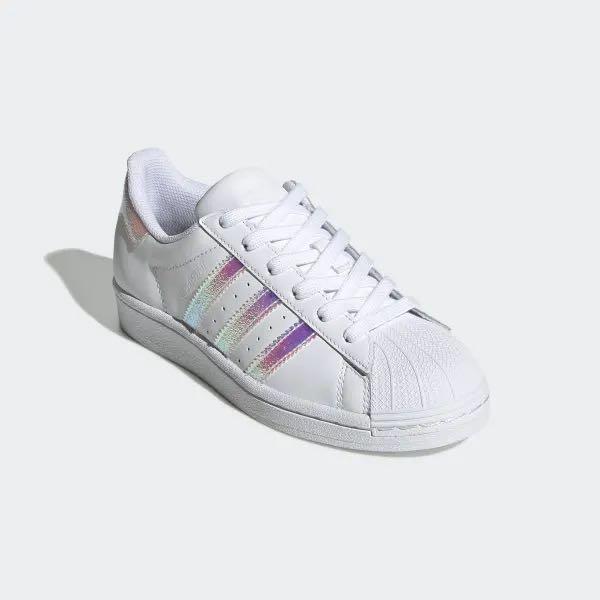 Adidas online iridescent sneakers