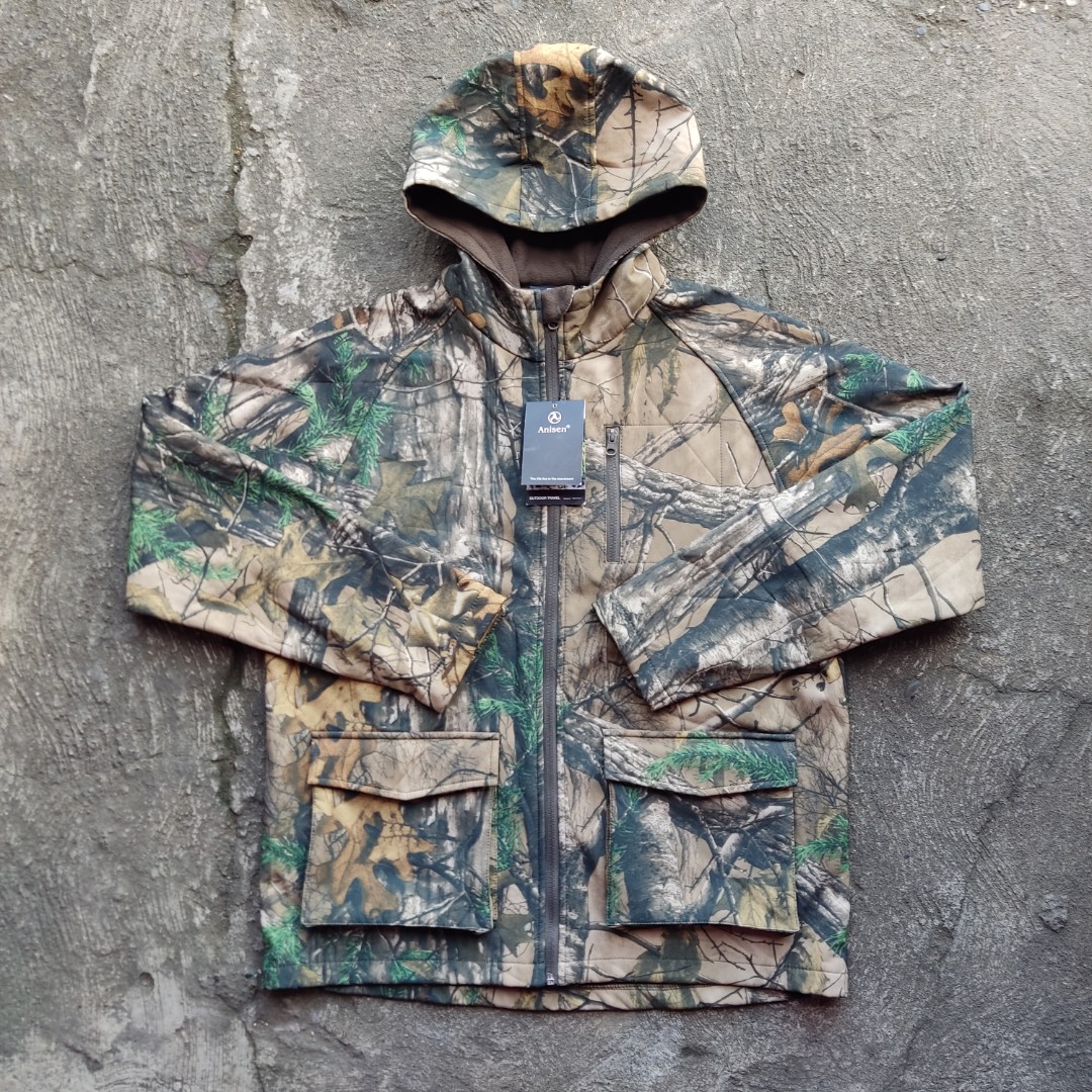 Anisen Real Tree tech fleece jacket