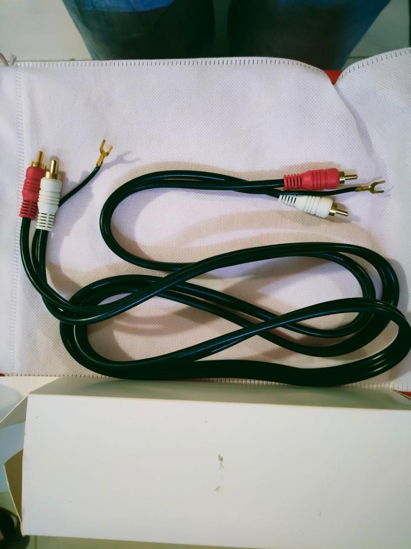 Audio Technica phono RCA cable, Computers & Tech, Parts & Accessories