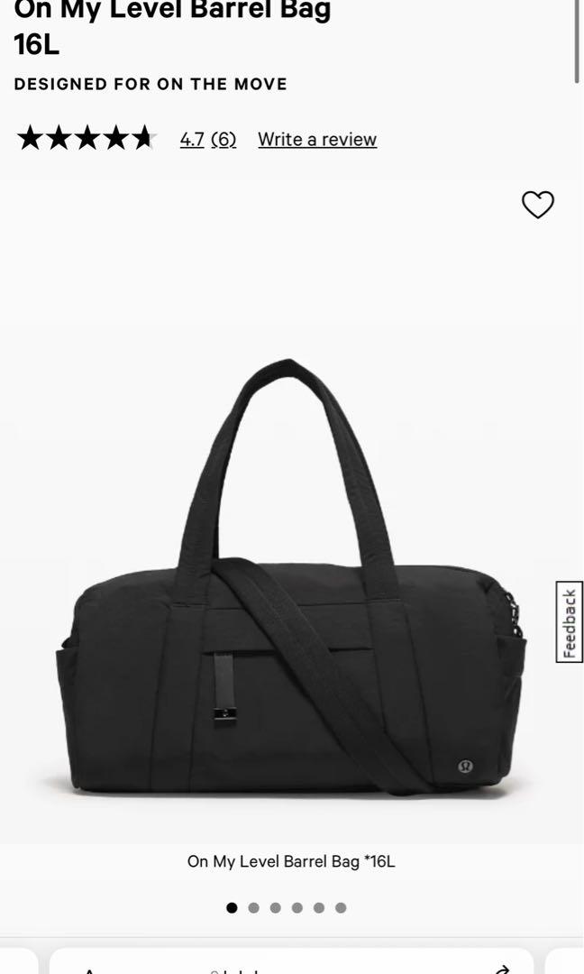 Lululemon hotsell barrel bag