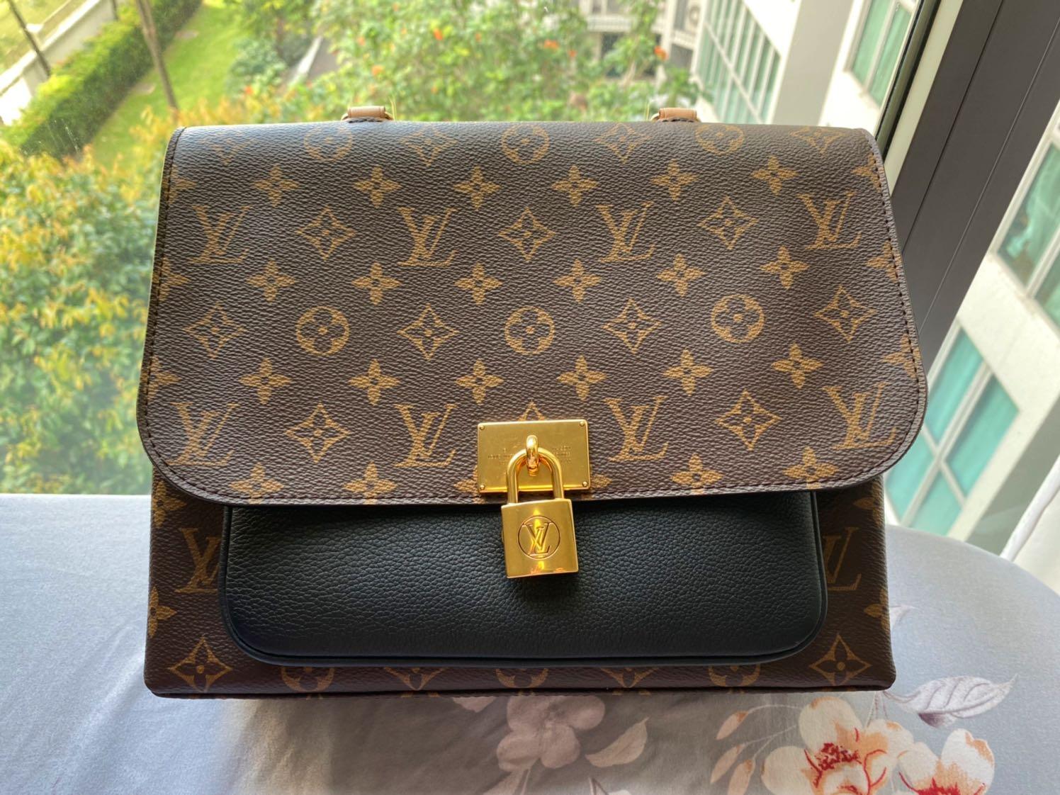 Authentic Louis Vuitton Marignan Mng Noir Can trade with LV Neo Noe Bag in Noir