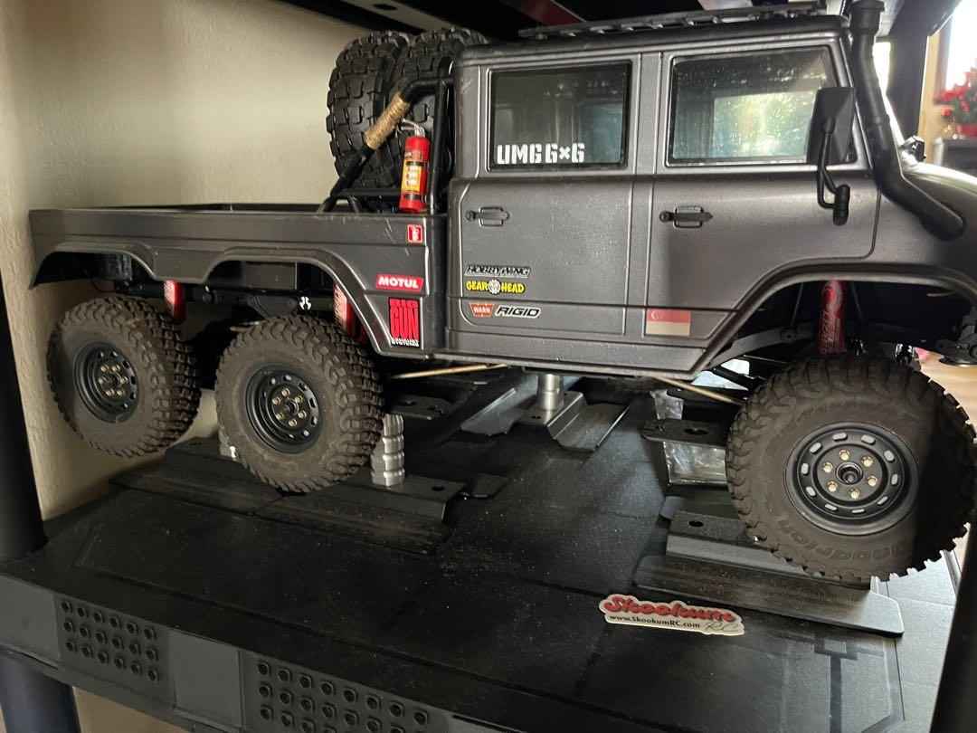 Axial 6x6 unimog clearance