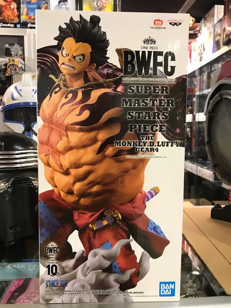 Banpresto - One Piece - Monkey D. Luffy - Gear 4 - The Original - World  Figure - Colosseum 3 - Super Master Stars Piece