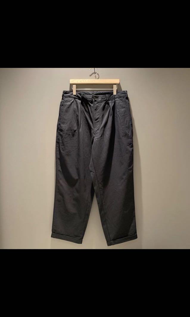 BEAMS x SSZ 20AW CHINO 3P 直筒褲, 他的時尚, 褲子, 卡其褲在旋轉拍賣