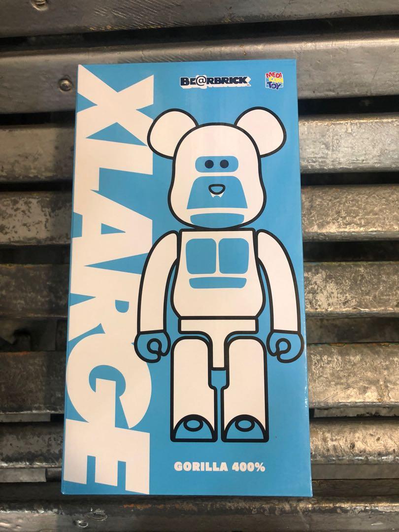 全新現貨Bearbrick Xlarge little friend white 400%, 興趣及遊戲