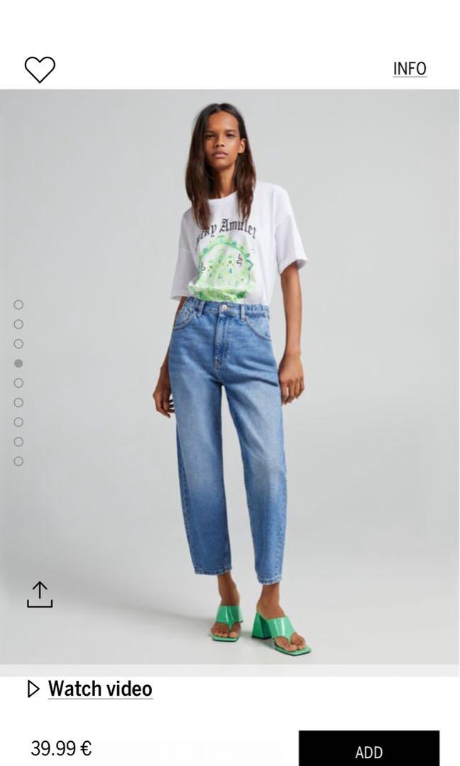 Denim discount jeans bershka
