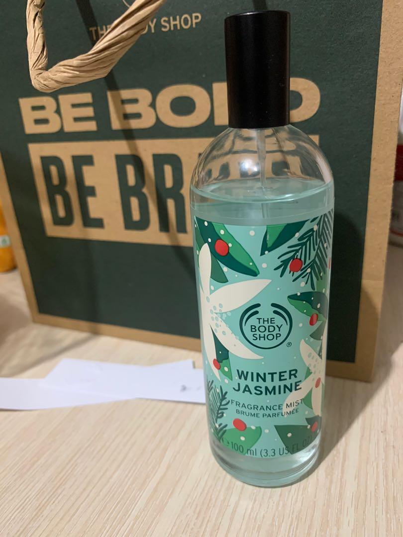 BODY SHOP WINTER JASMINE BODY MIST ORI, Kesehatan & Kecantikan, Parfum