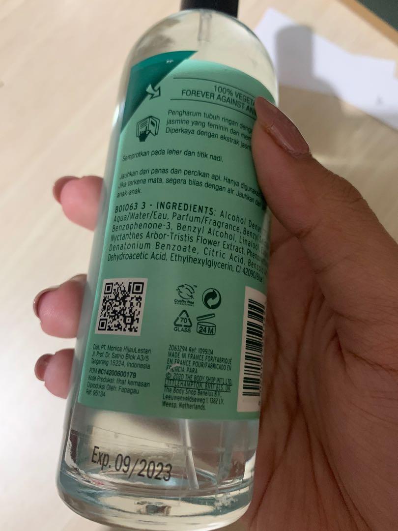 BODY SHOP WINTER JASMINE BODY MIST ORI, Kesehatan & Kecantikan, Parfum