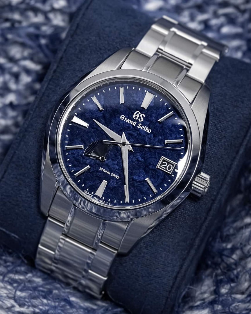 Brand New Grand Seiko Heritage Collection Spring Drive Iwao Katsu-iro  Boutique Exclusive SBGA469, Men's Fashion, Watches & Accessories, Watches  on Carousell