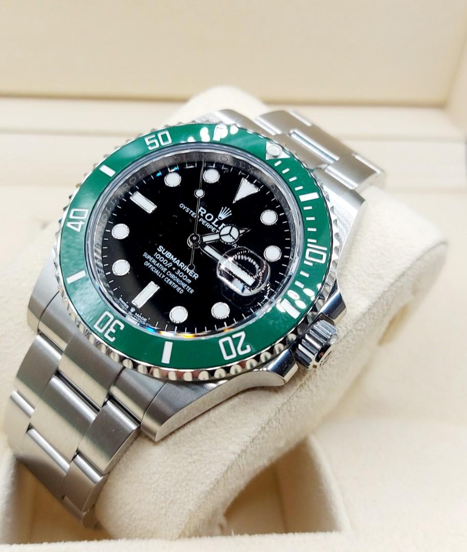Rolex ghiera verde nuovo store