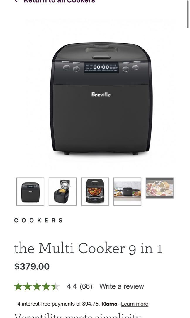Breville 9 in 1 multi cooker brand new, Furniture & Home Living