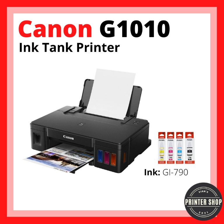 Canon Pixma G1010 Inkjet Printer Computers Tech Printers Scanners Copiers On Carousell