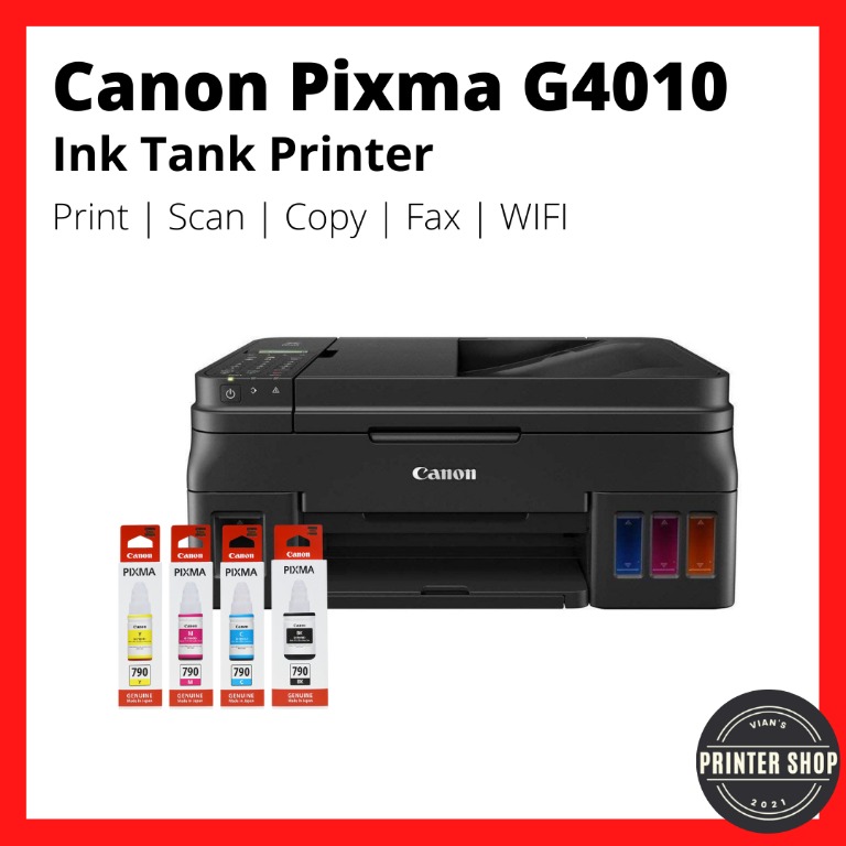 Canon Pixma Ink Tank Printer G4010, Computers & Tech, Printers ...