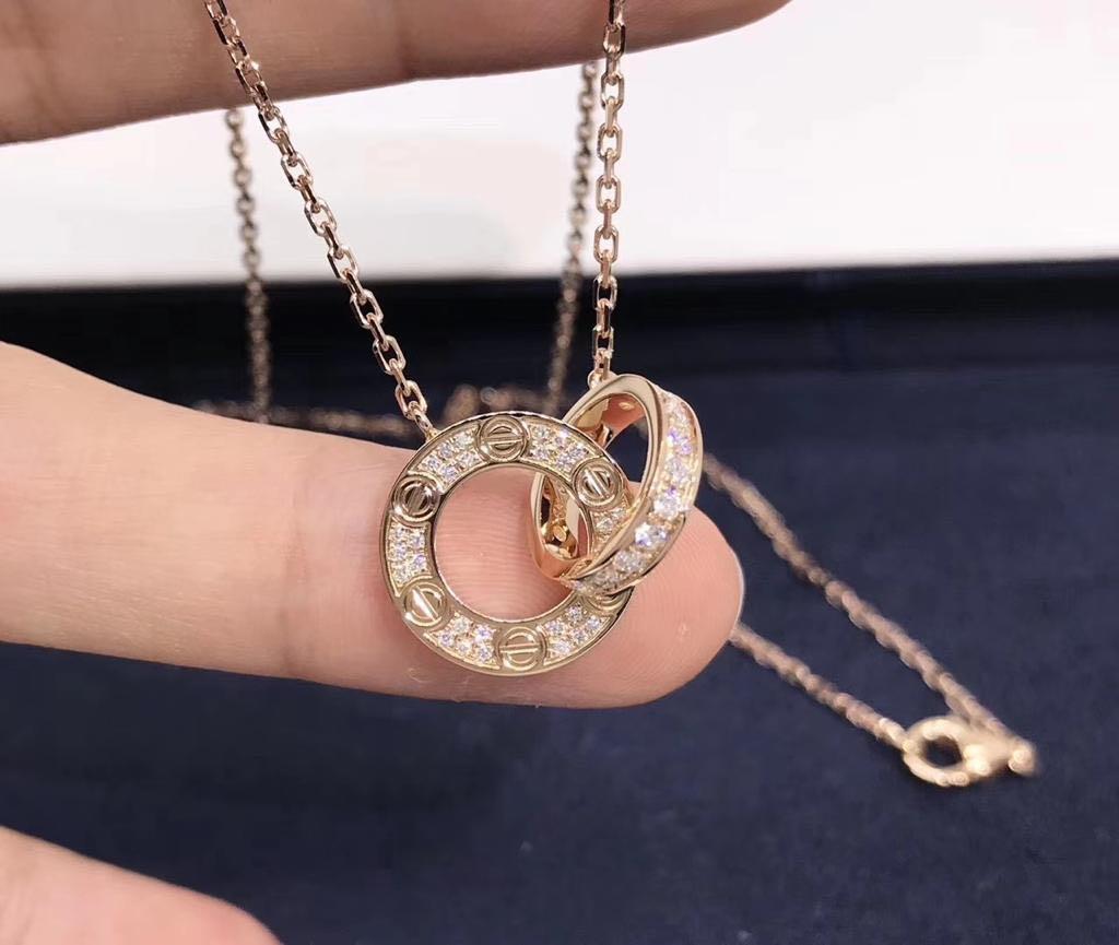 Cartier cheap simple necklace