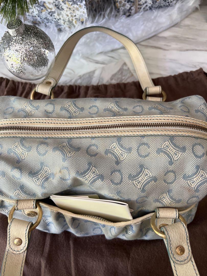 Celine Boston canvas bag