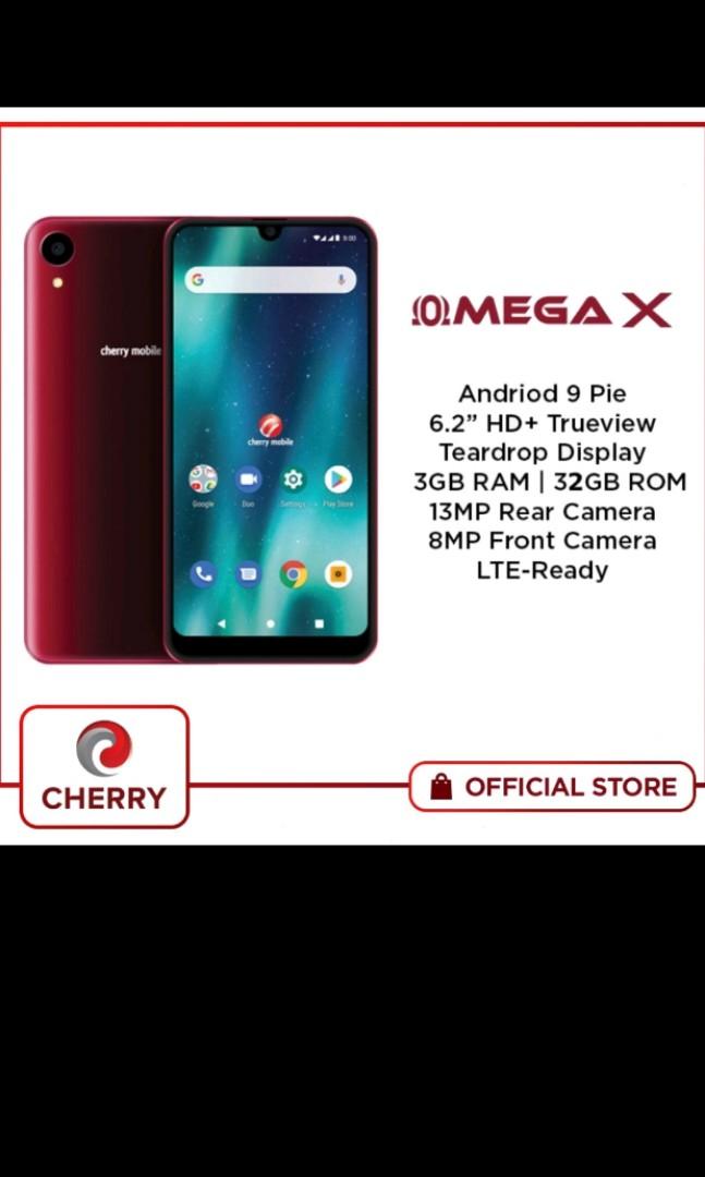 Cherry mobile Omega X (Category: Android Others) located in Manila. Submitted by daisythejane (Listing ID 1132838250, Image 1). Description: Brand new! Sealed pa with serial number Color:Imperial Red Orig price : P3,999 6.2″ IPS Trueview Teardrop, 720 x 1520 HD+ display MediaTek Helio P23 (MT6763V) Mali-G71 MP2 Android 9 Pie 3GB RAM 32GB storage Expandable up to 128GB via microSD 13MP rear camera 8MP front camera Dual SIM 4G LTE Wi-Fi Bluetooth 4