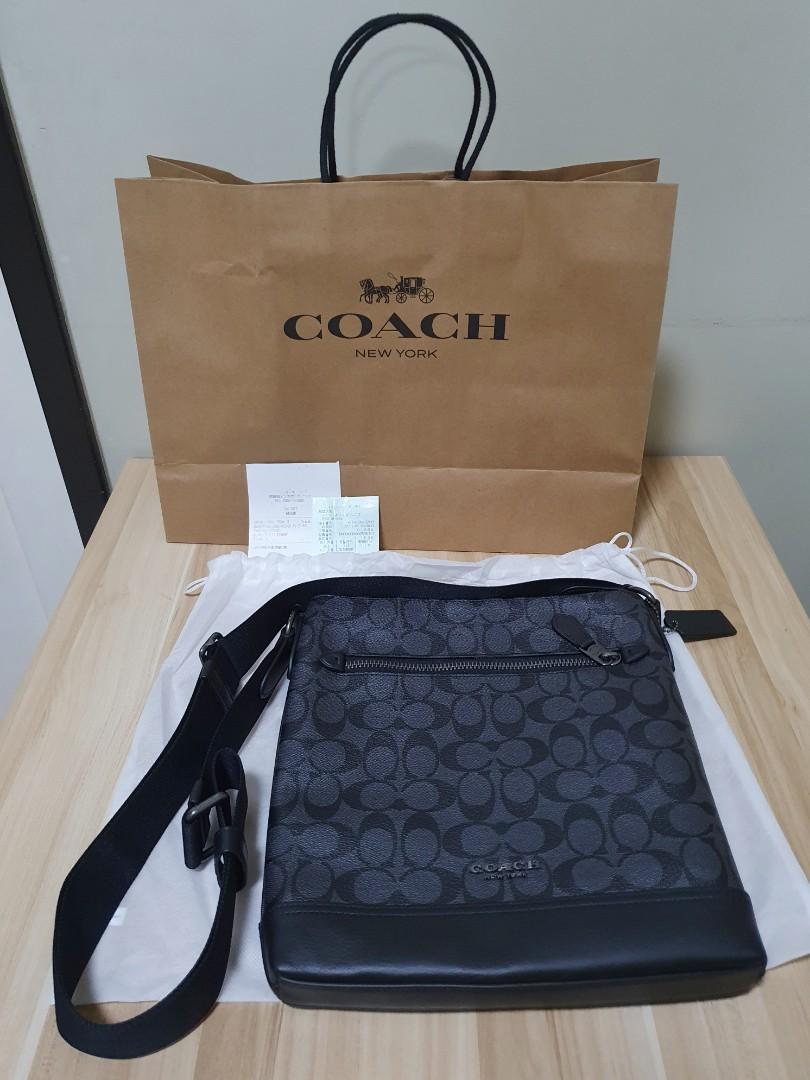 Coach graham flat crossbody best sale