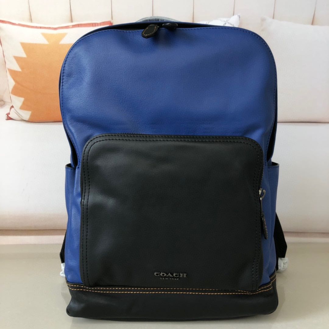 coach graham backpack f37599 Men's in QB/Saddle Logo Full Grain Leather Laptop Pocket, Style F37599: Buy Online at Best Price in UAE Coach Graham F37599 PopChill