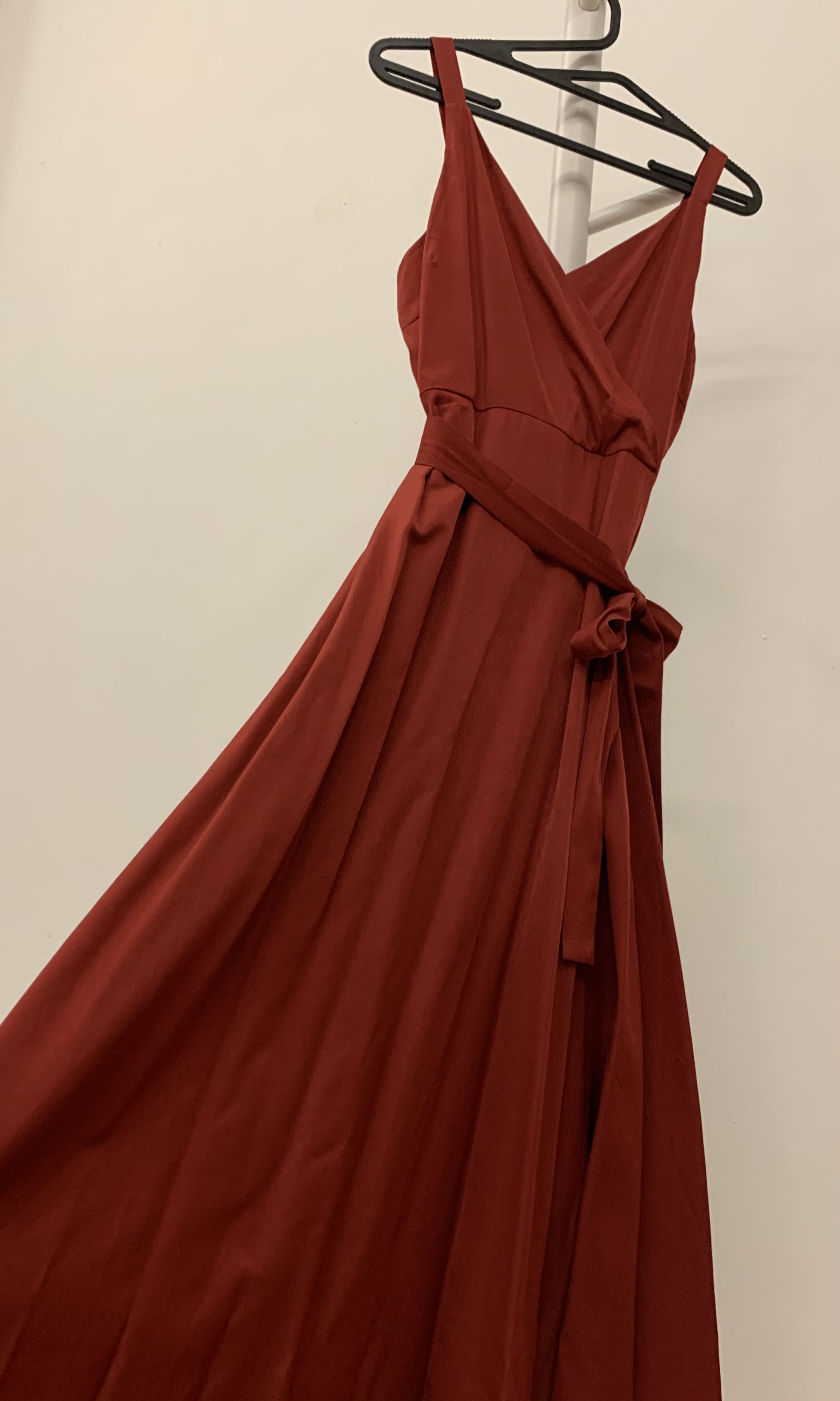 Dark Cherry Red dress, Women's Fashion, Dresses & Sets, Dresses on