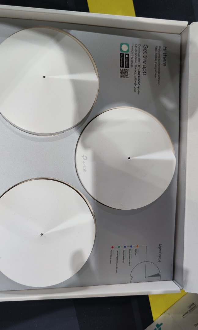 Deco 5 pack of 3 mesh routers, Computers & Tech, Parts & Accessories ...