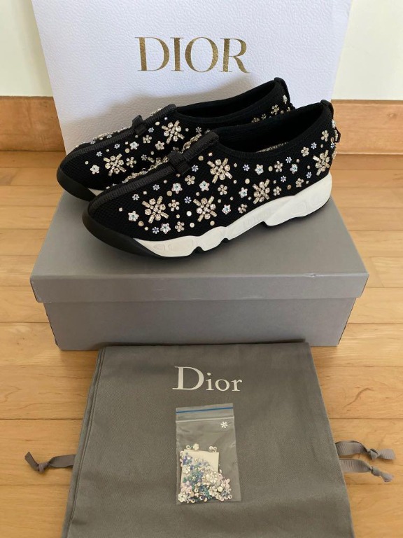 Dior crystal sneakers sales