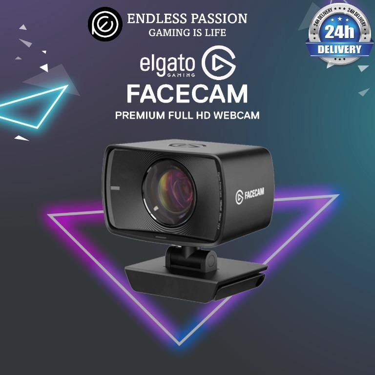 Elgato Facecam Full HD Webcam Silber
