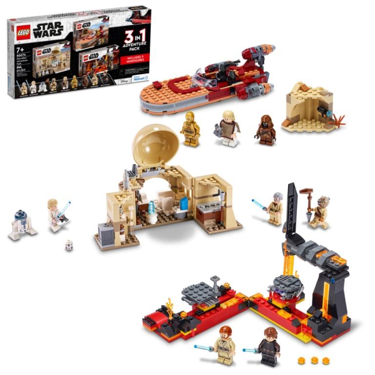 Lego star wars 3 shop in 1 sets