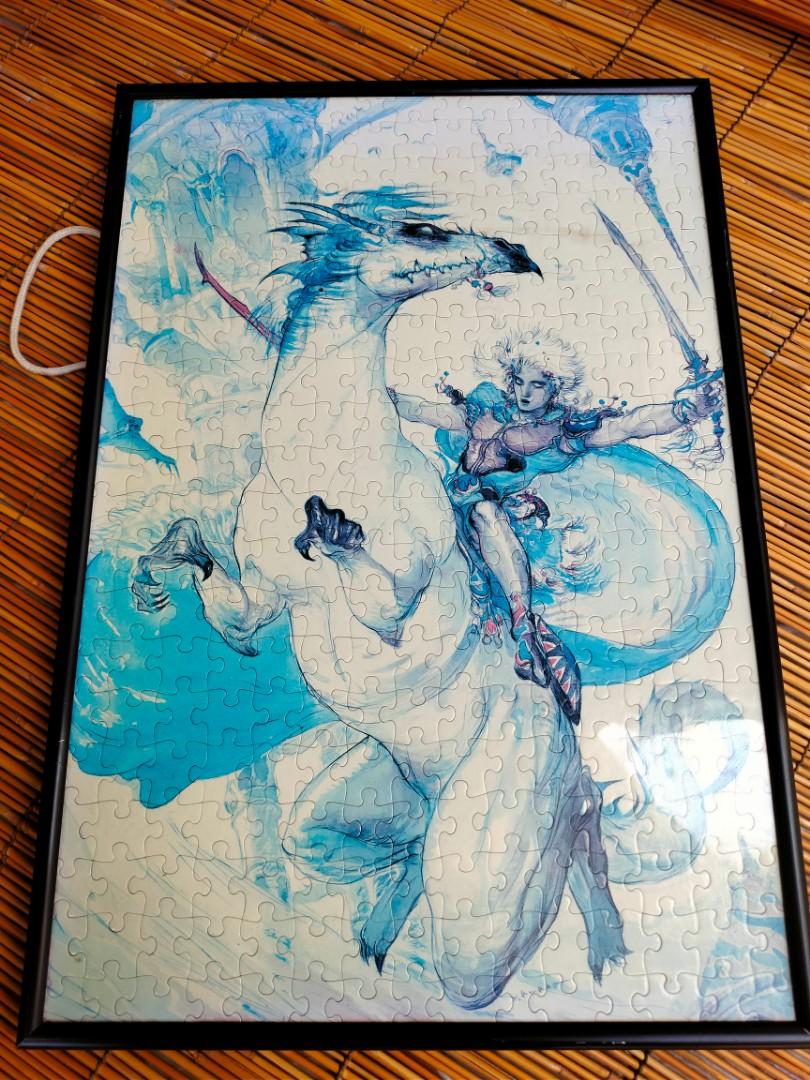 Final fantasy 3 warrior of light jigsaw (Category: Art & Prints) located in Caloocan City. Submitted by m.hobby (Listing ID 1132789785, Image 1). Description: Work by yoshitaka Amano Warrior of light final fantasy 3 Alluminium frame 15x10. 5 inches Location:bagbaguin caloocan city Gcash or cod lalamove.