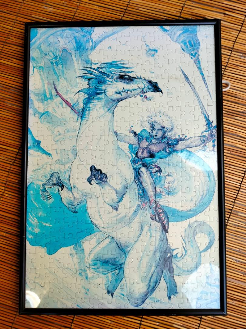 Final fantasy 3 warrior of light jigsaw (Category: Art & Prints) located in Caloocan City. Submitted by m.hobby (Listing ID 1132789785, Image 2). Description: Work by yoshitaka Amano Warrior of light final fantasy 3 Alluminium frame 15x10. 5 inches Location:bagbaguin caloocan city Gcash or cod lalamove.
