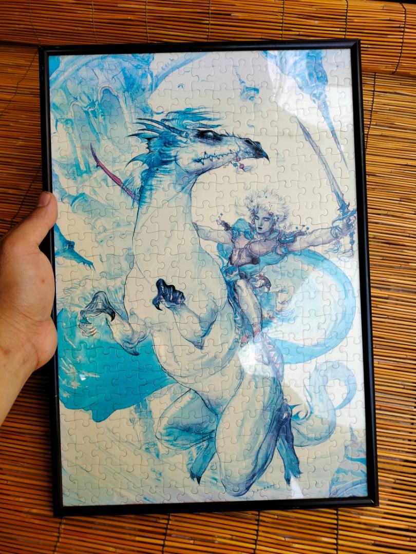 Final fantasy 3 warrior of light jigsaw (Category: Art & Prints) located in Caloocan City. Submitted by m.hobby (Listing ID 1132789785, Image 3). Description: Work by yoshitaka Amano Warrior of light final fantasy 3 Alluminium frame 15x10. 5 inches Location:bagbaguin caloocan city Gcash or cod lalamove.