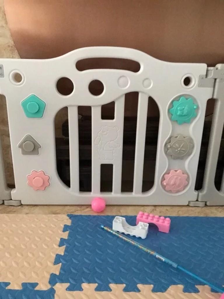 Foldable play yard, Babies & Kids, Baby Nursery & Kids Furniture, Cots