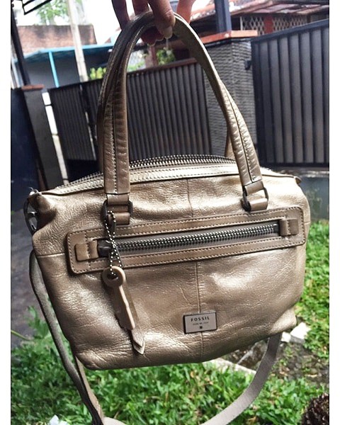 Fossil Dawson satchel